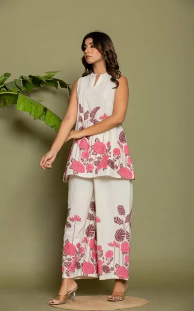 Cotton Flex Printed Co Ord Set