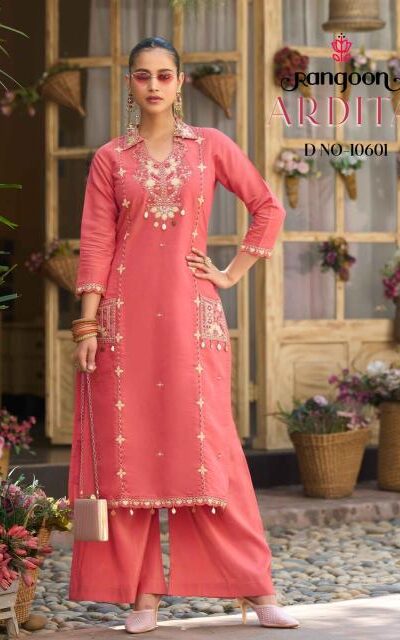Women's Premium Viscose Boutique Kurti Co-Ord Set with Plazzo