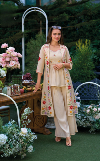 Noir Elegance Organza Designer Set